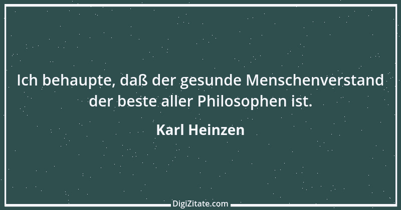 Zitat von Karl Heinzen 1