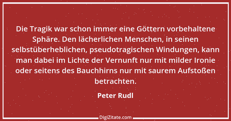 Zitat von Peter Rudl 1163