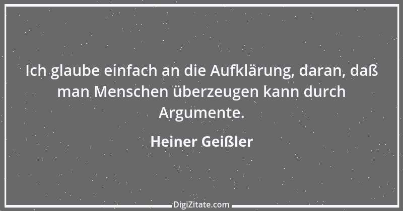 Zitat von Heiner Geißler 9