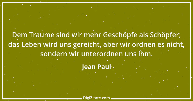 Zitat von Jean Paul 1035