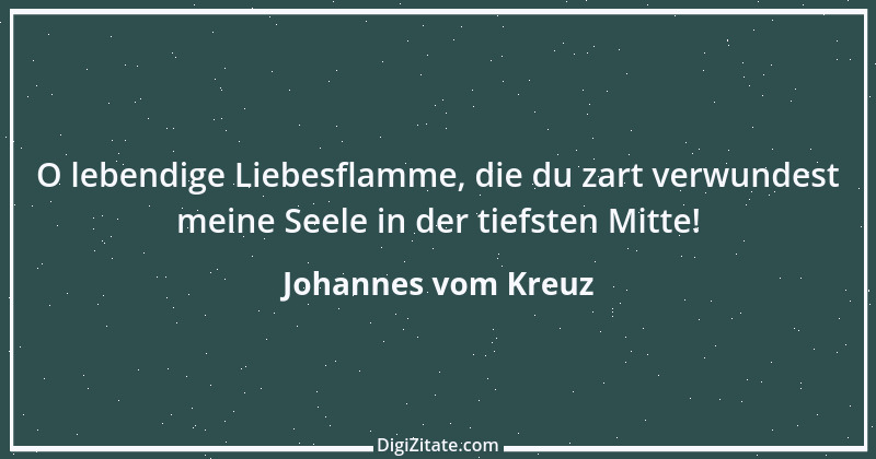 Zitat von Johannes vom Kreuz 14