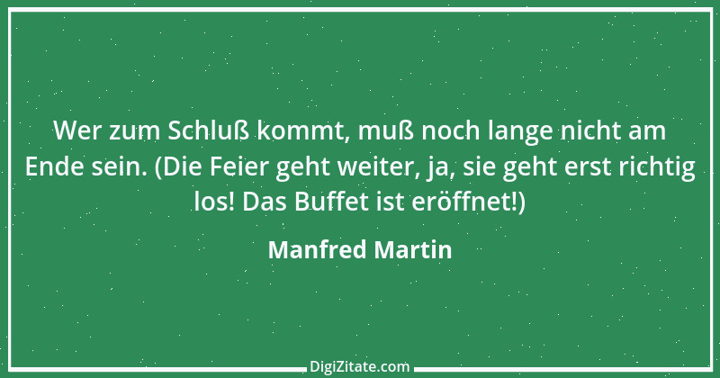 Zitat von Manfred Martin 1