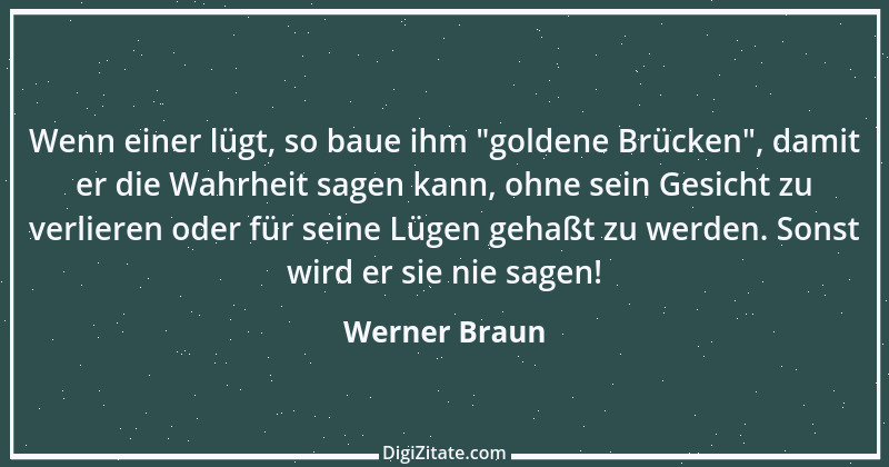 Zitat von Werner Braun 84