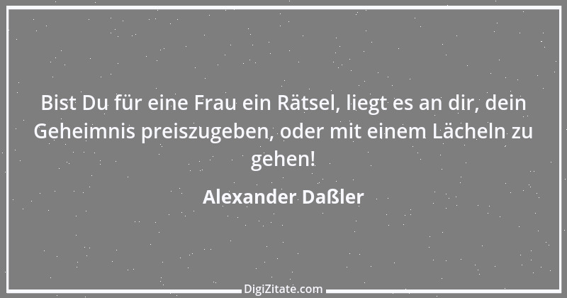 Zitat von Alexander Daßler 5