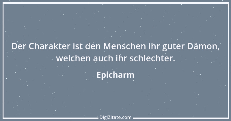 Zitat von Epicharm 40