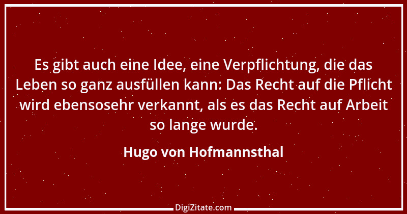 Zitat von Hugo von Hofmannsthal 30