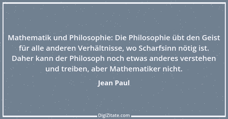 Zitat von Jean Paul 1036