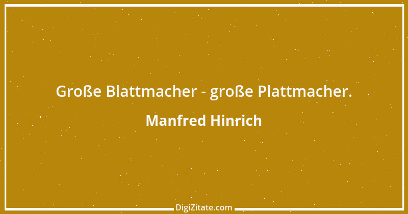 Zitat von Manfred Hinrich 3065