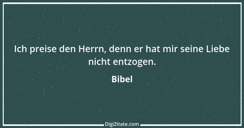 Zitat von Bibel 927