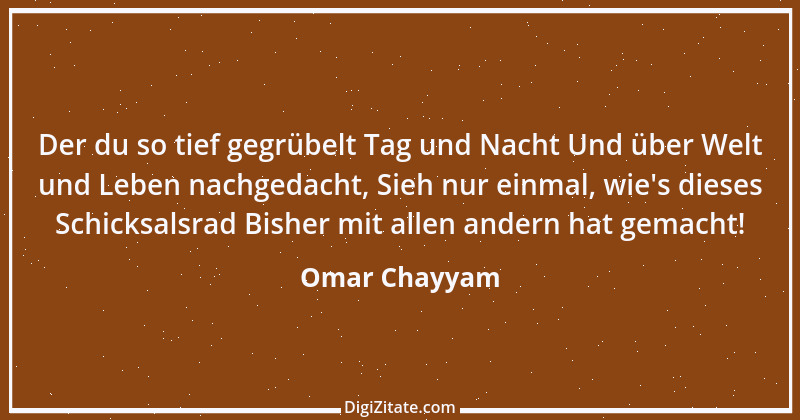 Zitat von Omar Chayyam 35