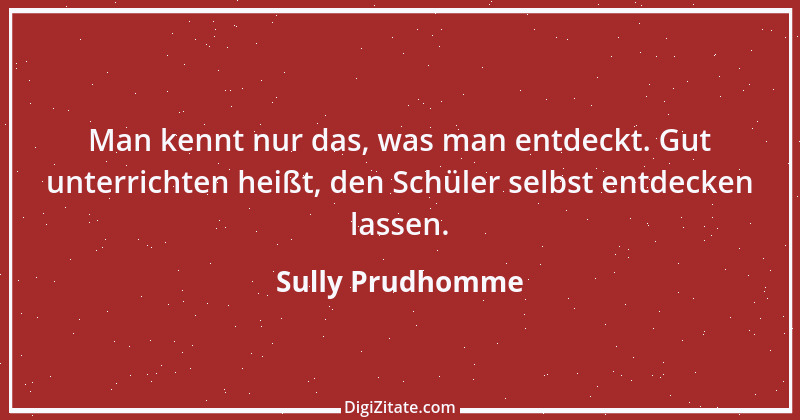 Zitat von Sully Prudhomme 53