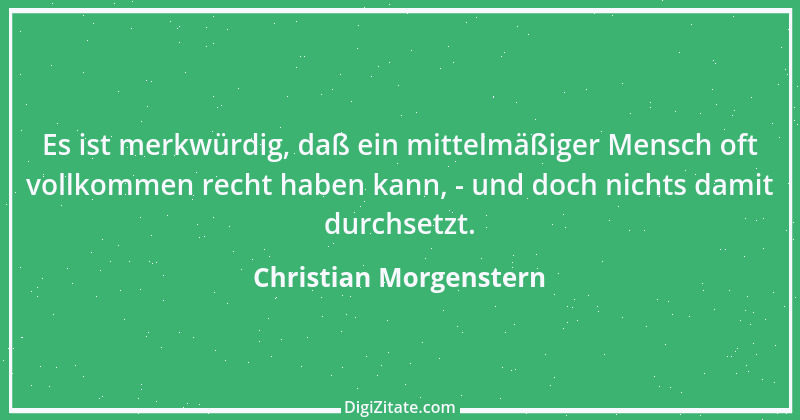 Zitat von Christian Morgenstern 416