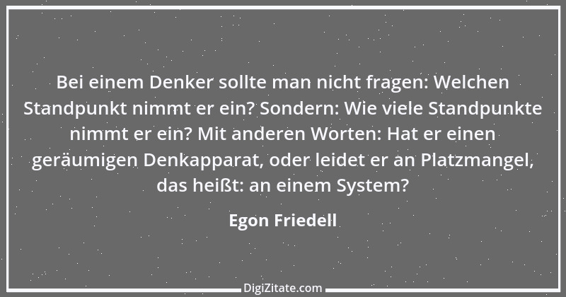 Zitat von Egon Friedell 42