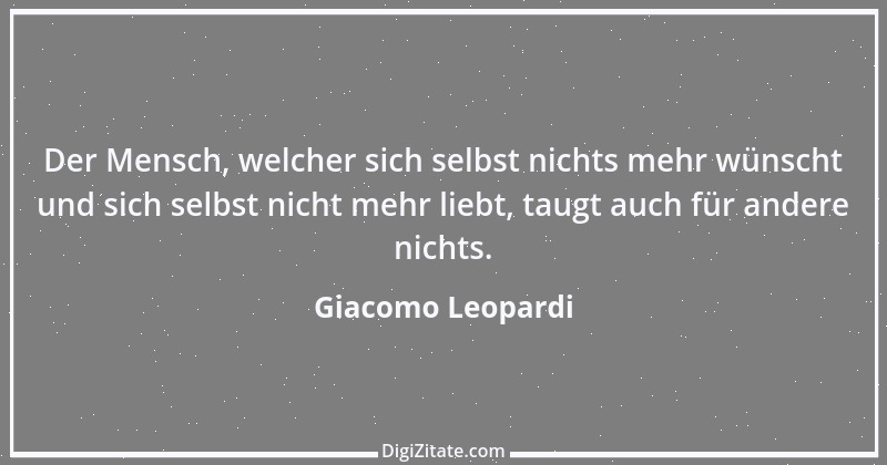 Zitat von Giacomo Leopardi 54