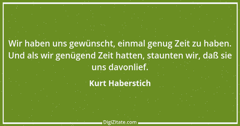 Zitat von Kurt Haberstich 96