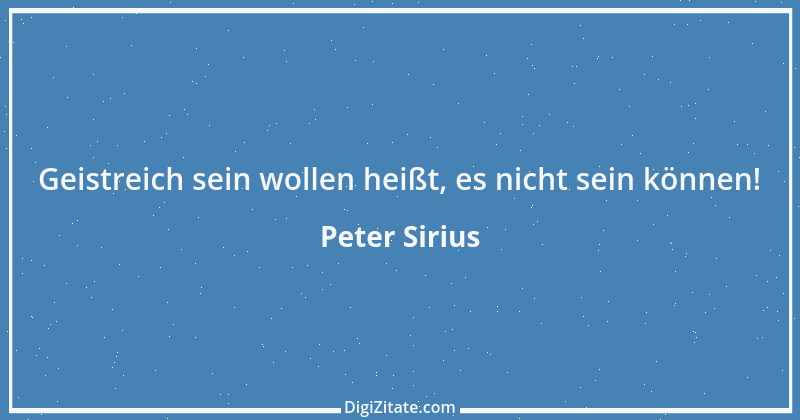 Zitat von Peter Sirius 293