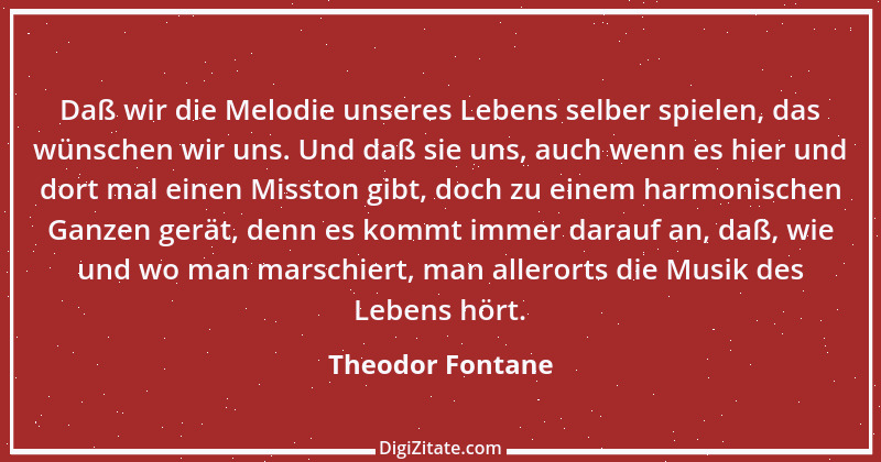 Zitat von Theodor Fontane 155