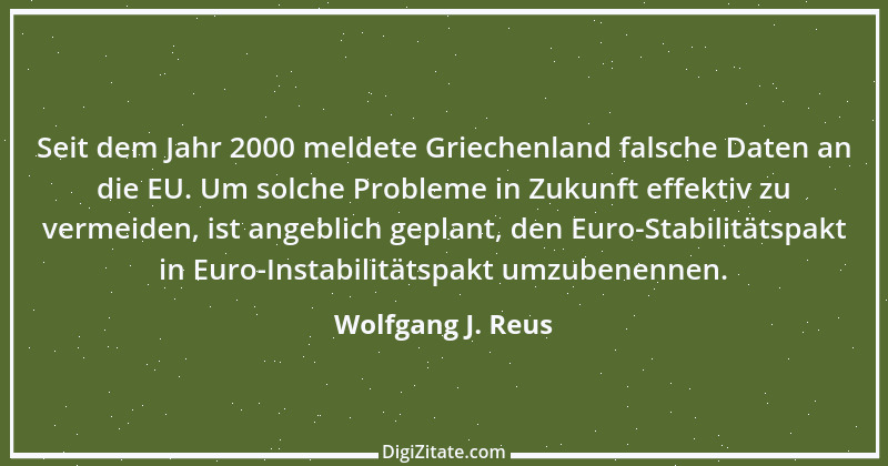 Zitat von Wolfgang J. Reus 733