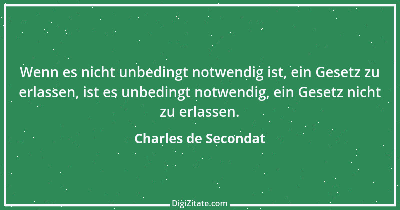 Zitat von Charles de Secondat 89