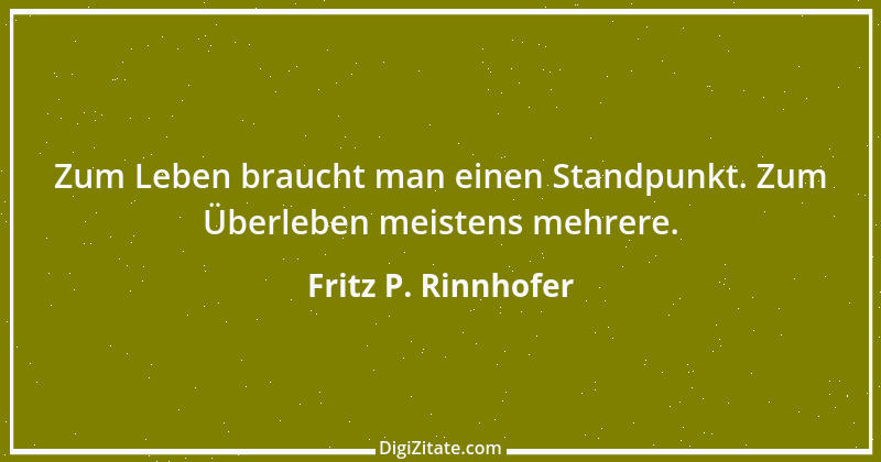 Zitat von Fritz P. Rinnhofer 141