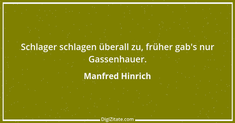 Zitat von Manfred Hinrich 3068