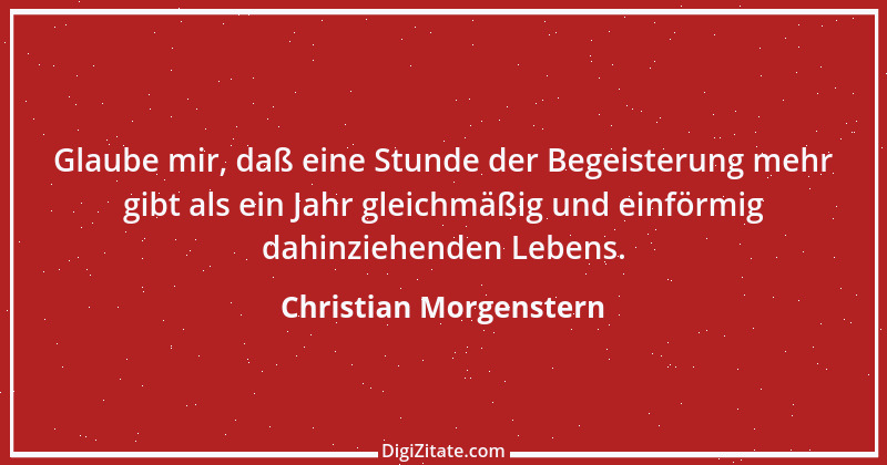 Zitat von Christian Morgenstern 418