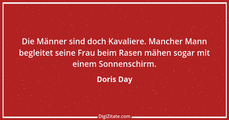 Zitat von Doris Day 1