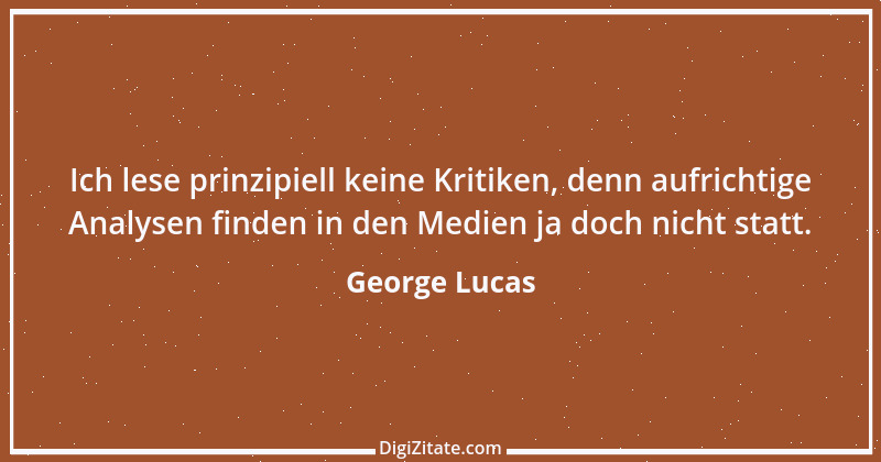 Zitat von George Lucas 1