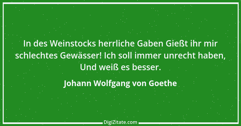 Zitat von Johann Wolfgang von Goethe 3895