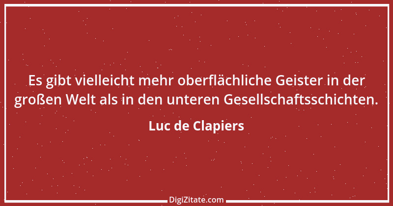 Zitat von Luc de Clapiers 17