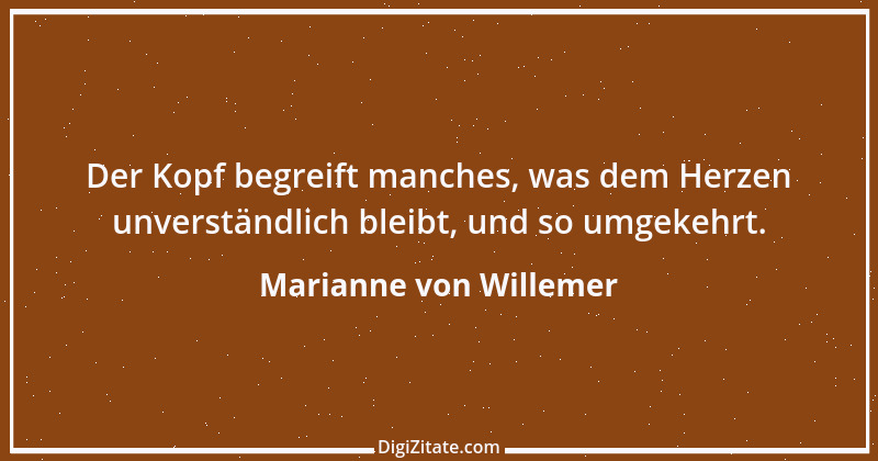 Zitat von Marianne von Willemer 1