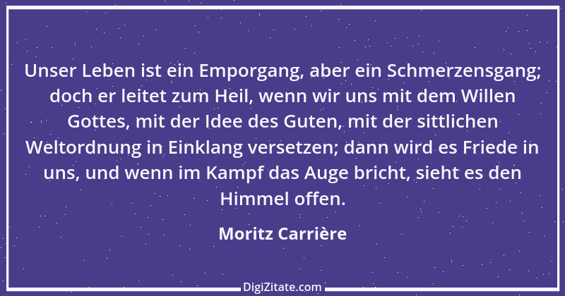 Zitat von Moritz Carrière 21