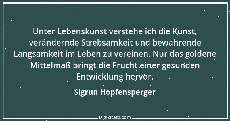 Zitat von Sigrun Hopfensperger 63