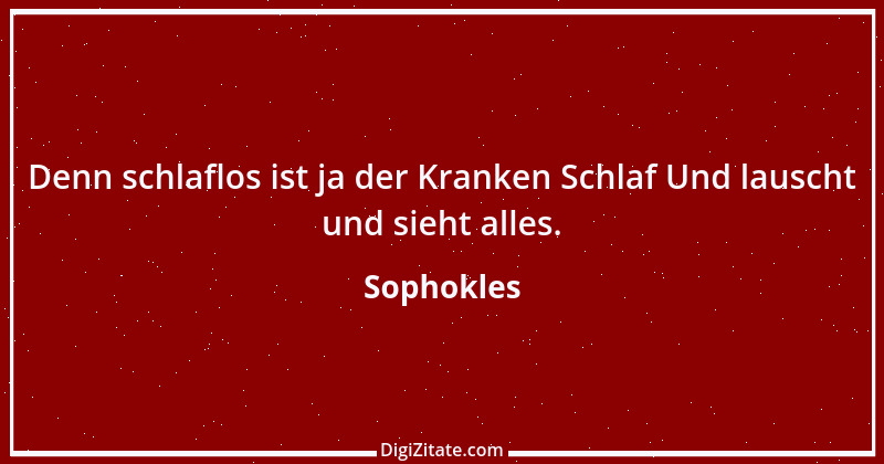 Zitat von Sophokles 167