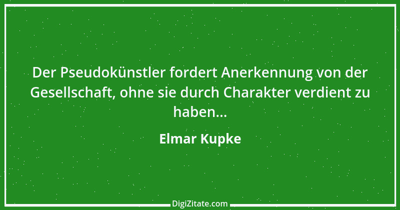 Zitat von Elmar Kupke 73