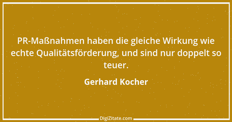 Zitat von Gerhard Kocher 252