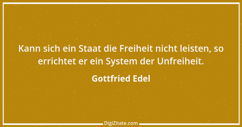 Zitat von Gottfried Edel 6