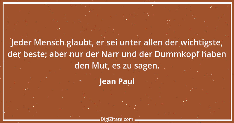 Zitat von Jean Paul 888