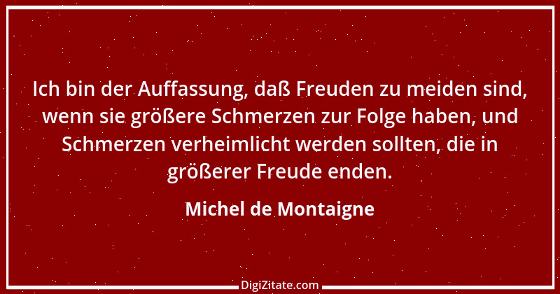 Zitat von Michel de Montaigne 431