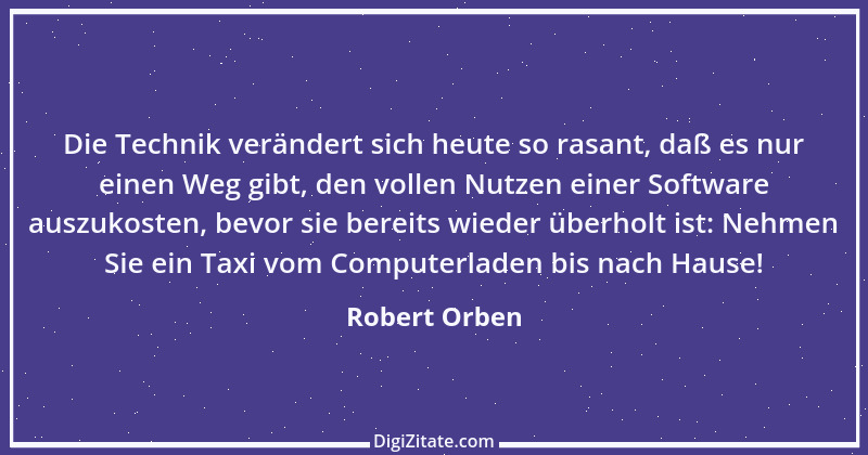 Zitat von Robert Orben 3