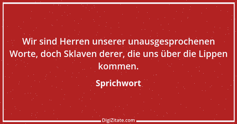 Zitat von Sprichwort 2735