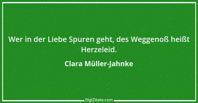 Zitat von Clara Müller-Jahnke 2