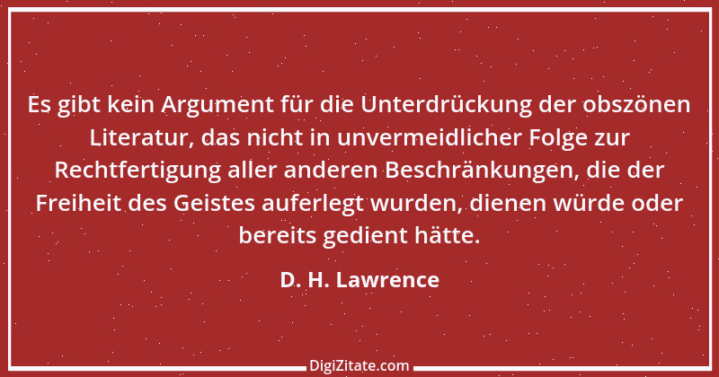 Zitat von D. H. Lawrence 9