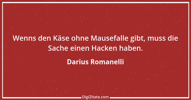 Zitat von Darius Romanelli 24