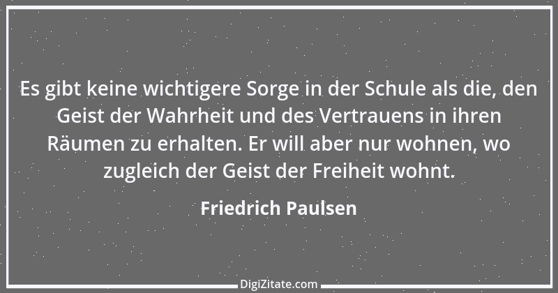 Zitat von Friedrich Paulsen 3