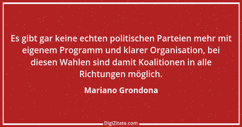 Zitat von Mariano Grondona 1