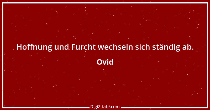 Zitat von Ovid 276