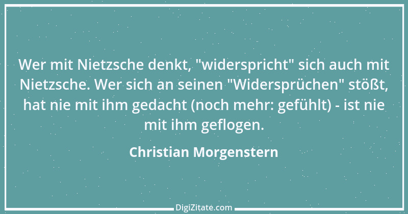 Zitat von Christian Morgenstern 420