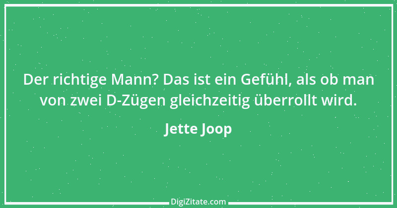 Zitat von Jette Joop 1