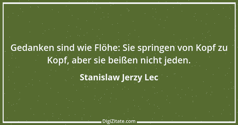 Zitat von Stanislaw Jerzy Lec 230